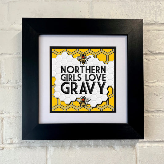 NORTHERN GIRLS LOVE GRAVY YELLOW