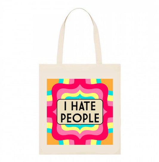 I HATE PEOPLE BAG